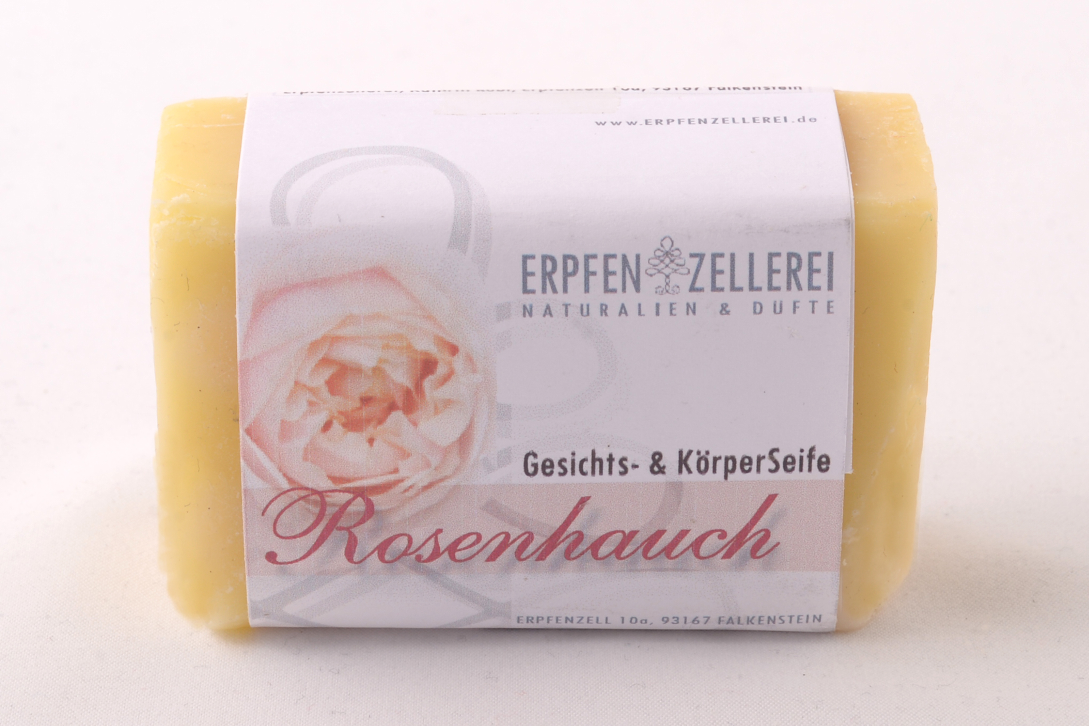 Dusch- und Badeseife "Rosenhauch" Bio 
