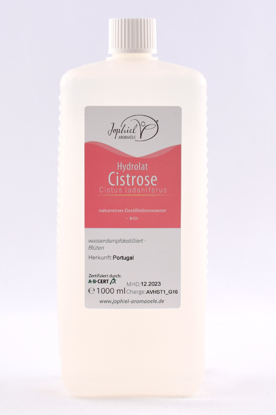 Cistrosen-Hydrolat Bio 1000 ml  Cistrosen-Hydrolat Bio 1000 ml