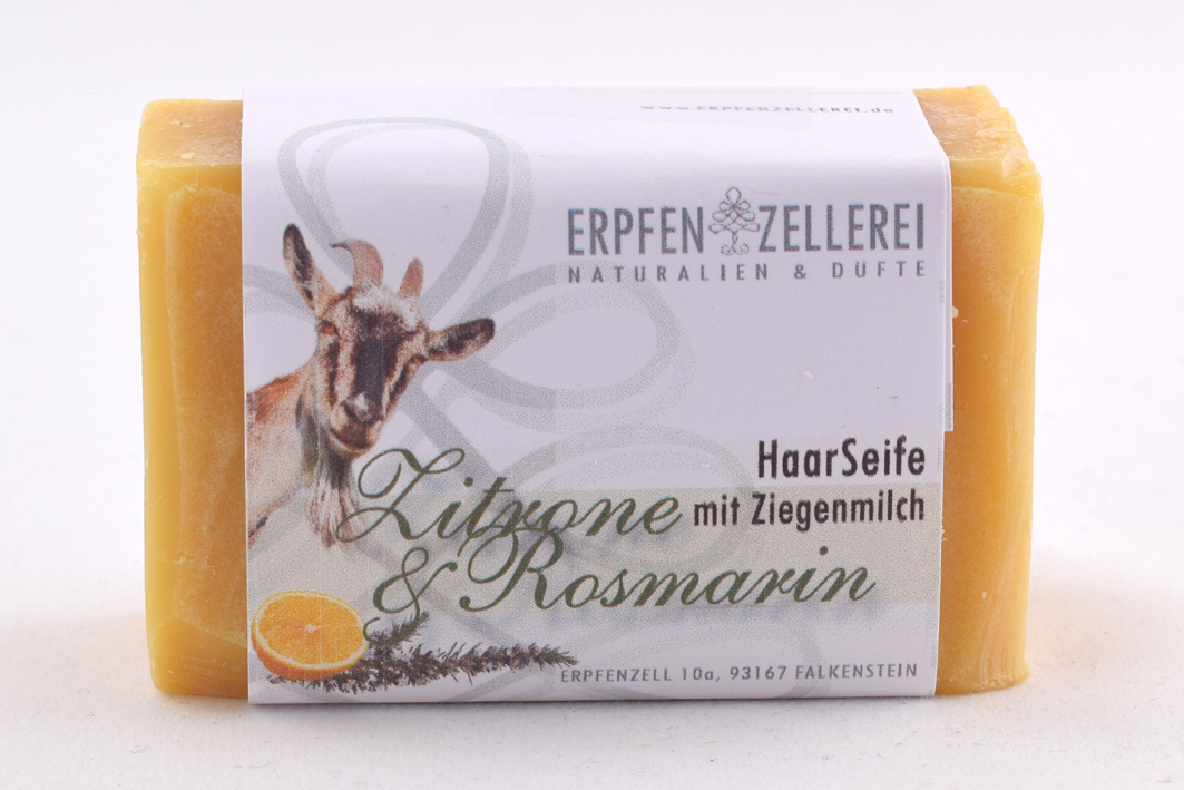 Haarseife "Zitrone & Rosmarin" Bio Haarseife "Zitrone & Rosmarin" Bio