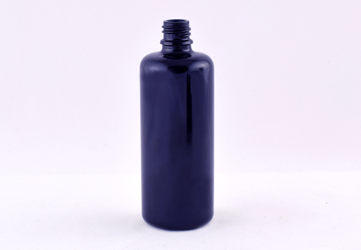 Violettglasflasche 100 ml DIN 18