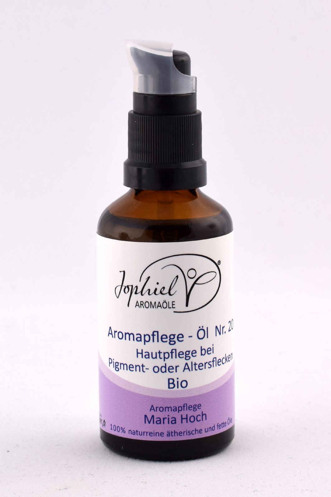 Aromapflege-Öl Nr. 20 Hautpflege bei Pigment- oder Altersflecken Bio 50 ml 