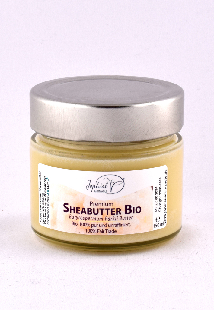 Sheabutter pur unraffiniert Bio 150 ml