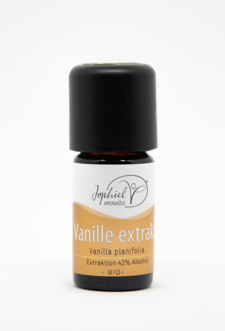 Vanille extrakt in Alkohol Bio 5 ml