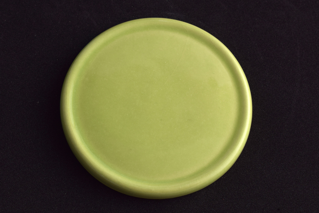 Keramik-Untersetzer für Duftsteine - grün