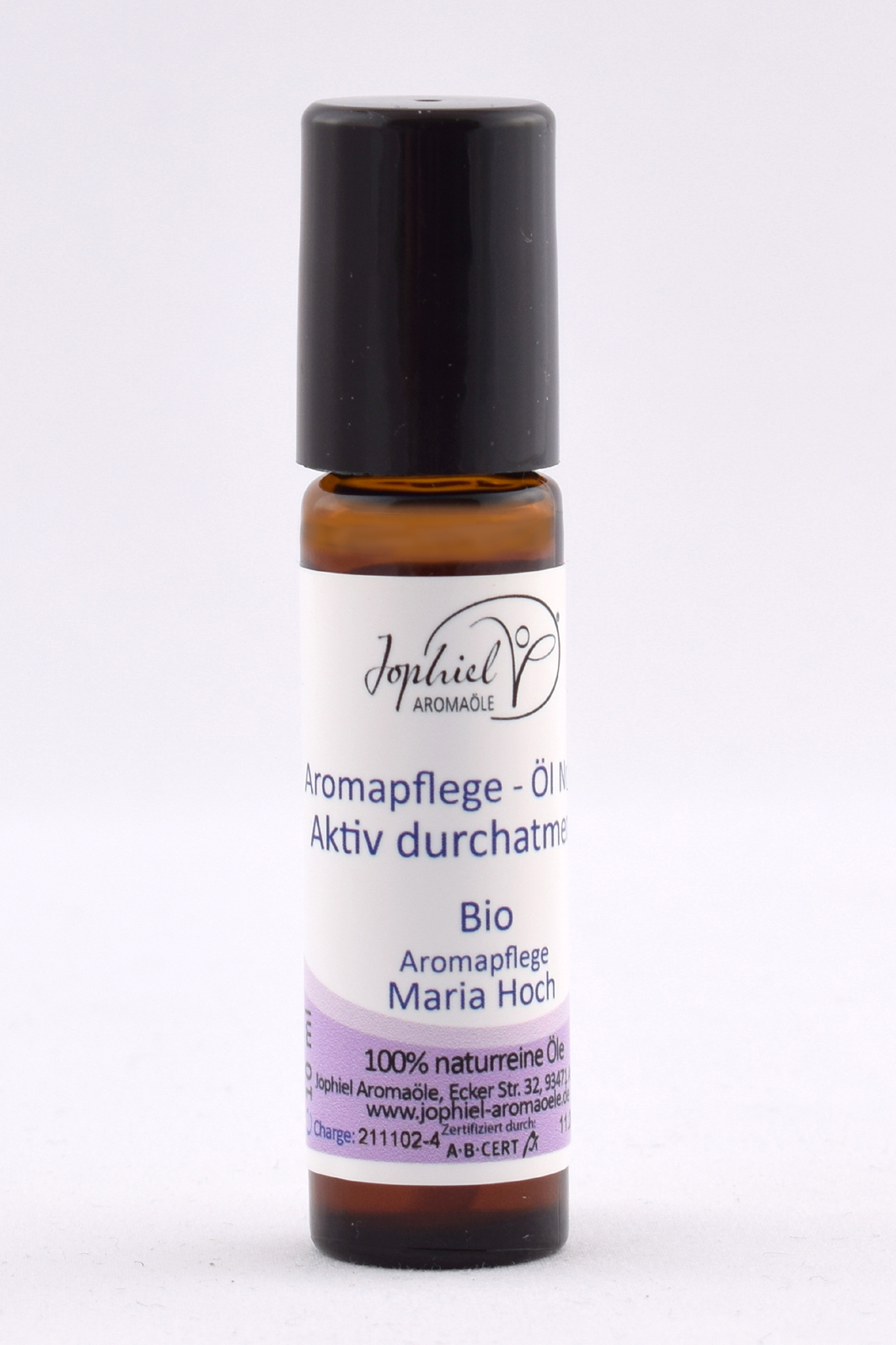 Aromapflege-Öl Nr. 04 Aktiv durchatmen im Roll-on 10 ml  Bio