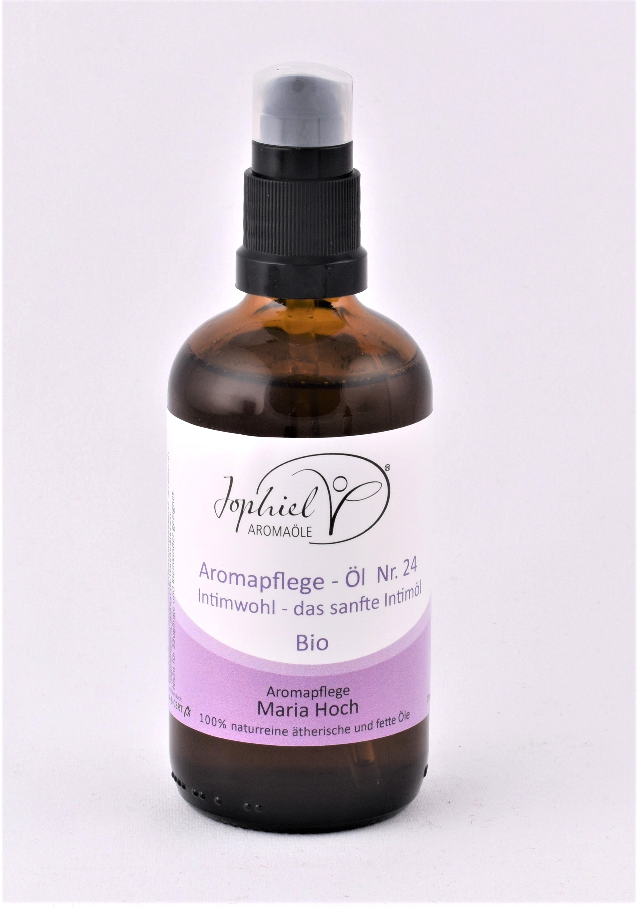 Aromapflege-Öl Nr. 24 Intimwohl - das sanfte Intimöl Bio  Aromapflege-Öl Nr. 24 Intimwohl - das sanfte Intimöl Bio