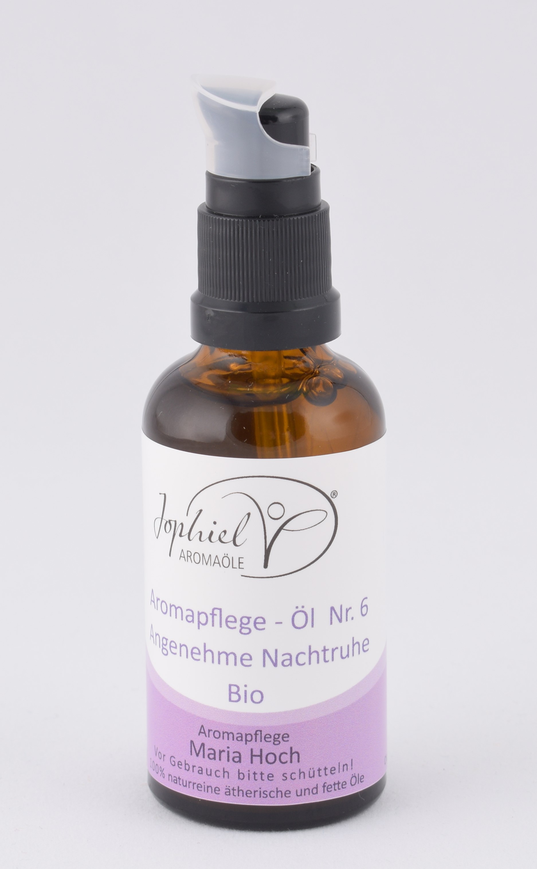 Aromapflege-Öl Nr. 06 Angenehme Nachtruhe Bio 50 ml 