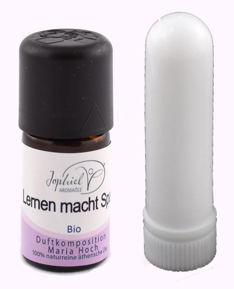 Lernen macht Spaß Duftkomposition Bio 5 ml mit weisem Riechstift Angebot