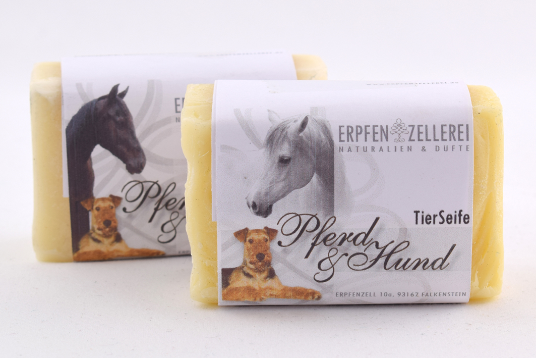 Tierseife "Pferd & Hund" Bio  Tierseife "Pferd & Hund" Bio