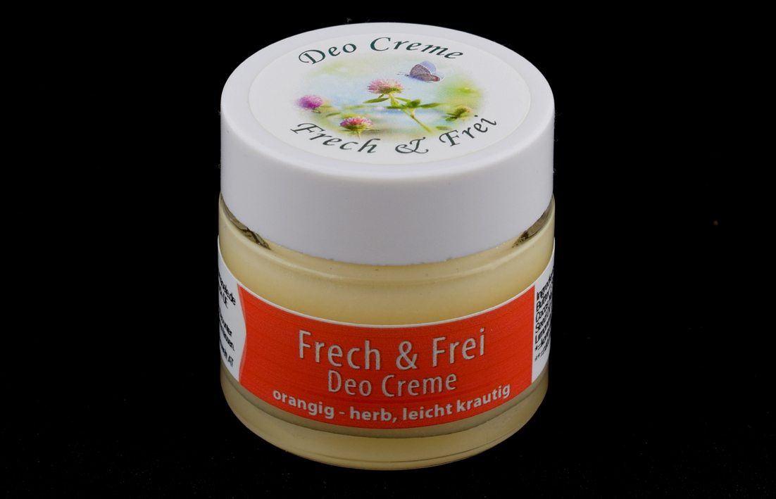 Deo-Creme Frech & Frei 30 Gramm Deo-Creme Frech & Frei 30 Gramm