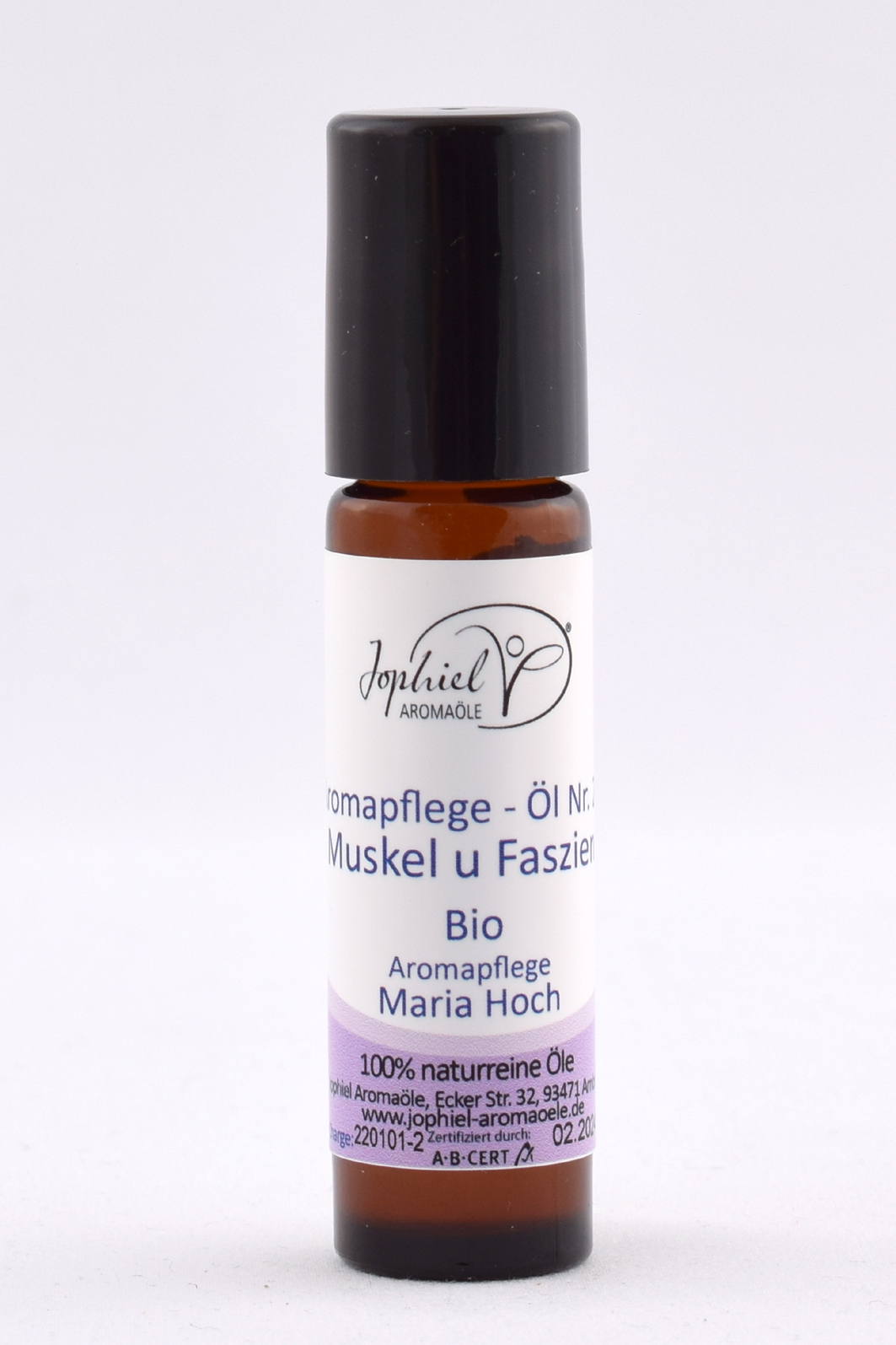 Aromapflege-Öl Nr. 02 Muskeln und Faszien im Roll-on Bio 10 ml 