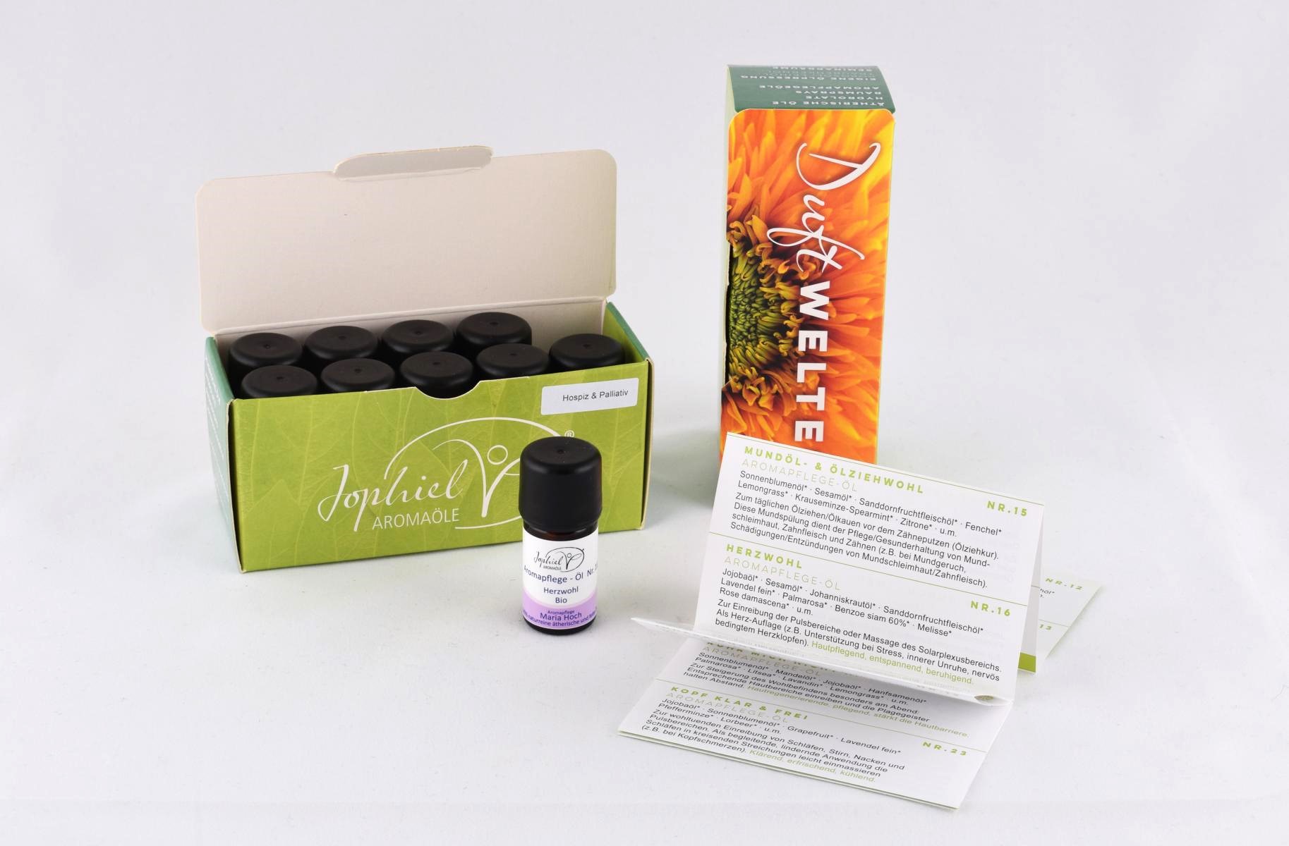 Aromapflege Tester-Set Nr. 7 - Hospiz und Palliativ 50 ml