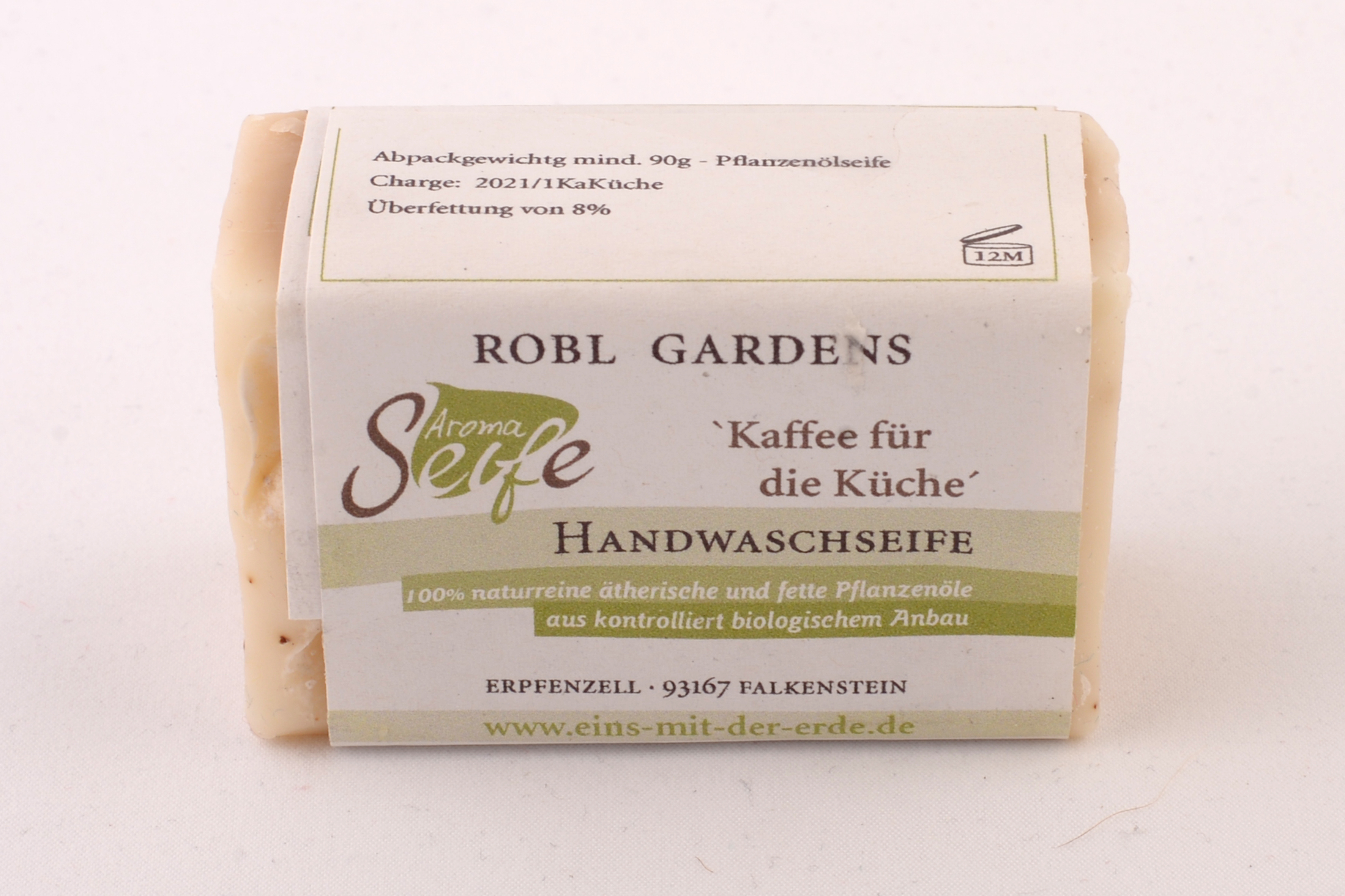 Handwaschseife "Kaffee für die Küche" Bio