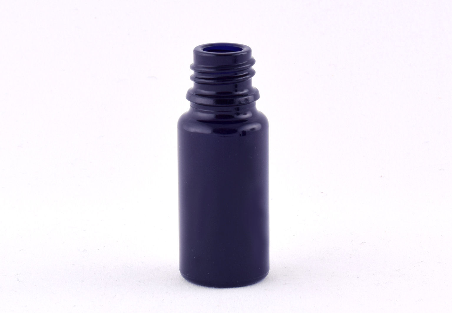 Violettglasflasche 10 ml DIN 18 - breiter