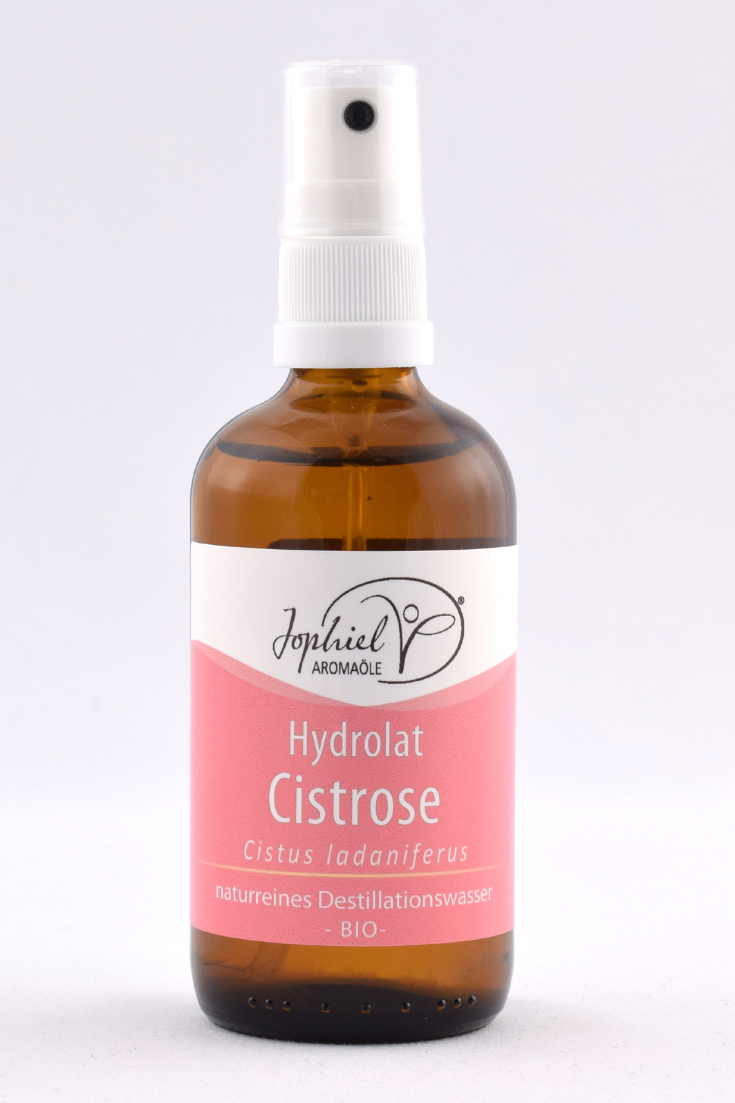 Cistrosen-Hydrolat mit Zerstäuber Bio 100 ml Cistrosen-Hydrolat mit Zerstäuber Bio 100 ml