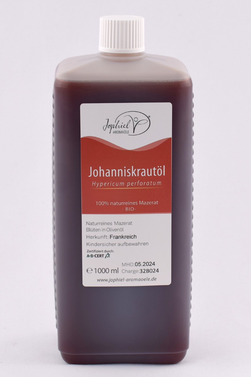 Johanniskrautmazerat in Olivenöl Bio 1000 ml