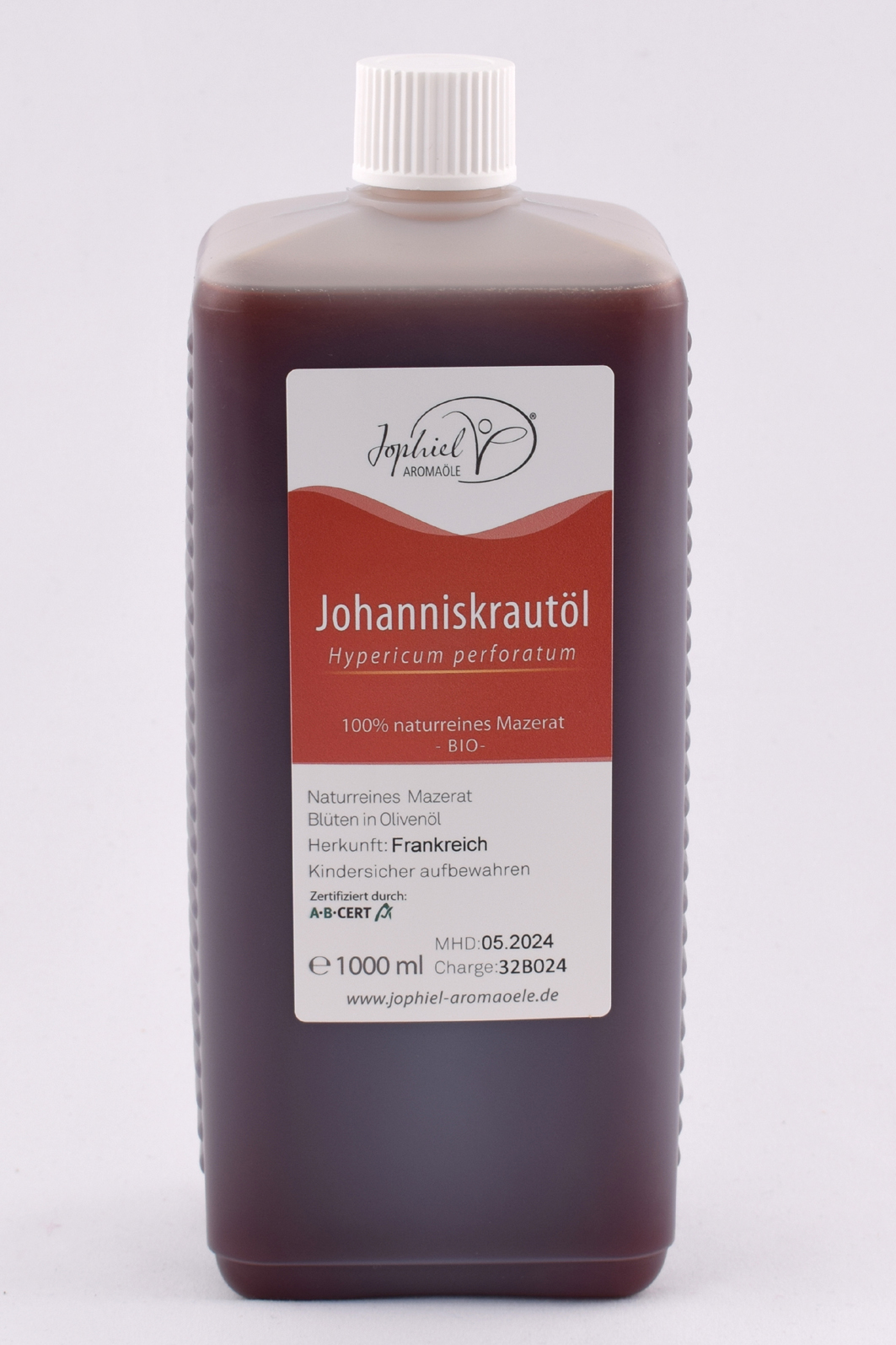 Johanniskrautmazerat in Olivenöl Bio 1000 ml Johanniskrautmazerat in Olivenöl Bio 1000 ml