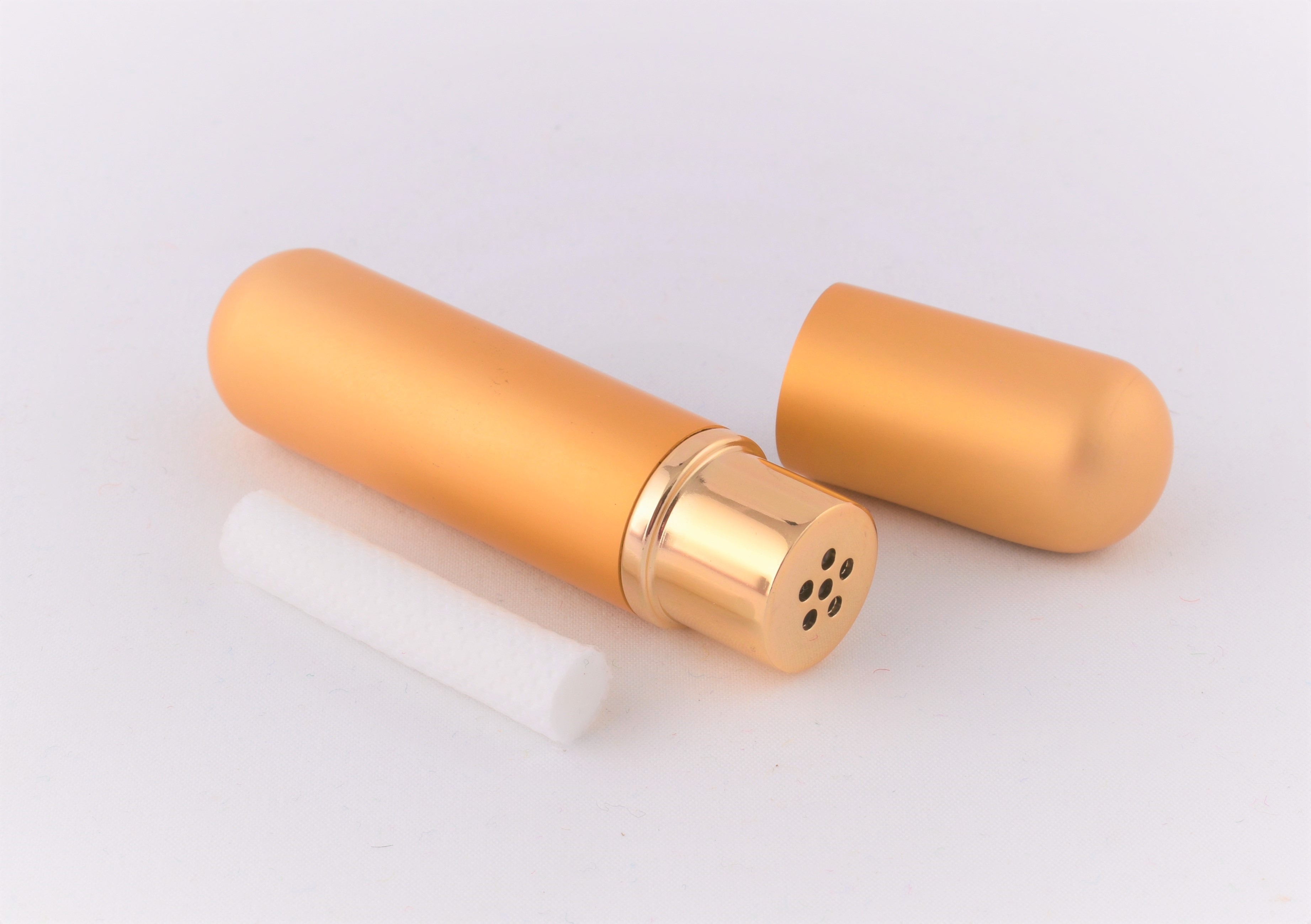 Riechstift Glas/Alu GOLD Riechstift Glas/Alu GOLD