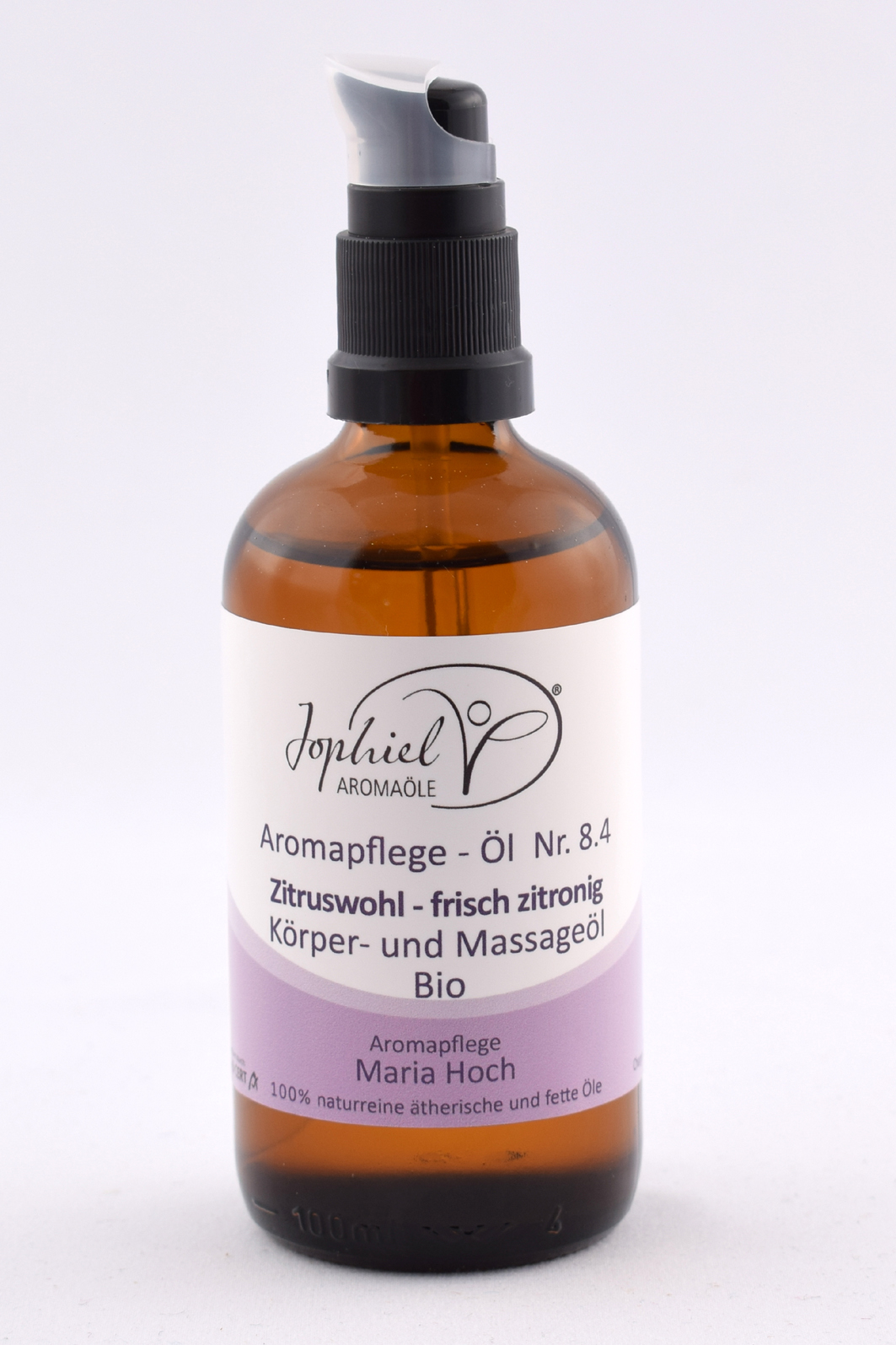 Aromapflege-Öl Nr. 08.4  Zitruswohl Körper- und Massageöle 100 ml Bio