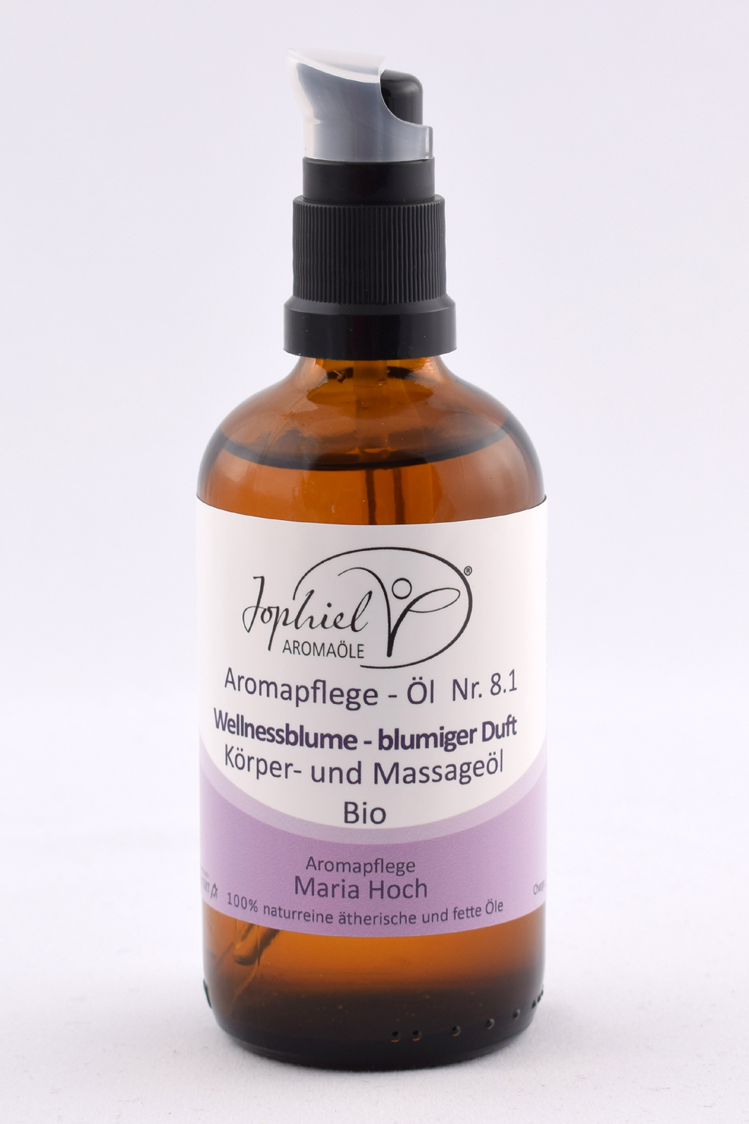 Aromapflege-Öl Nr. 08.1 Wellnessblume Körper- und Massageöle Bio 100 ml