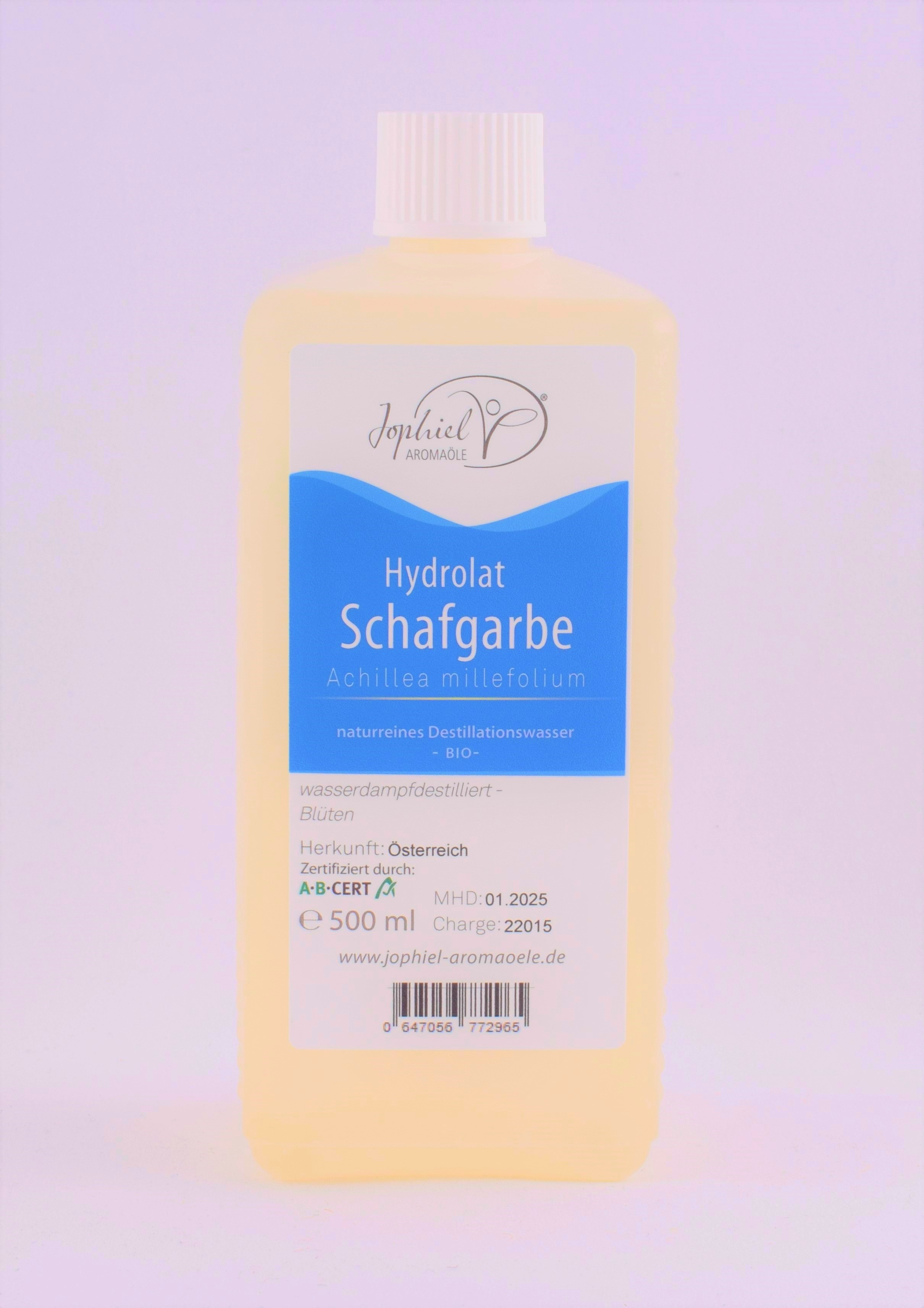 Schafgarbe-Hydrolat Bio 500 ml Schafgarbe-Hydrolat Bio 500 ml