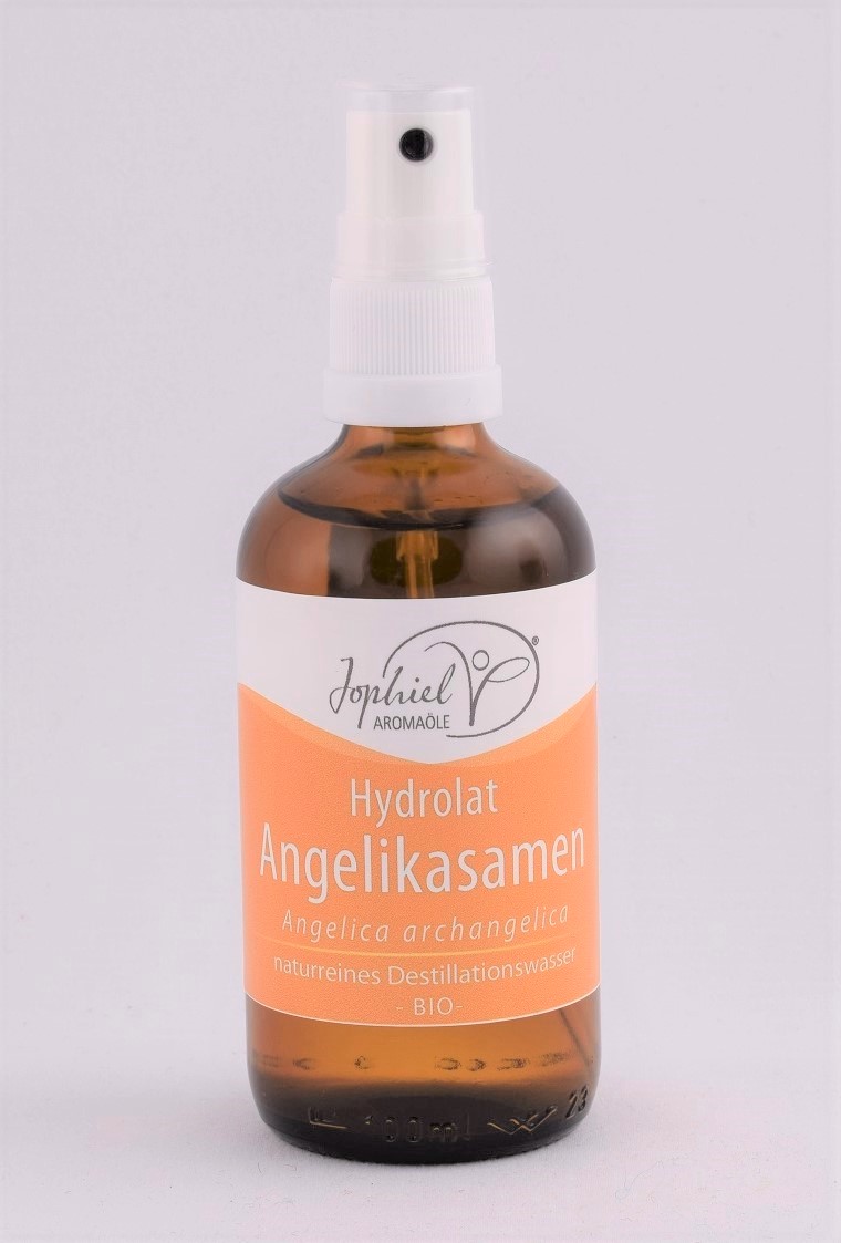 Angelikasamen-Hydrolat mit Zerstäuber Bio 100 ml  Angelikasamen-Hydrolat mit Zerstäuber Bio 100 ml