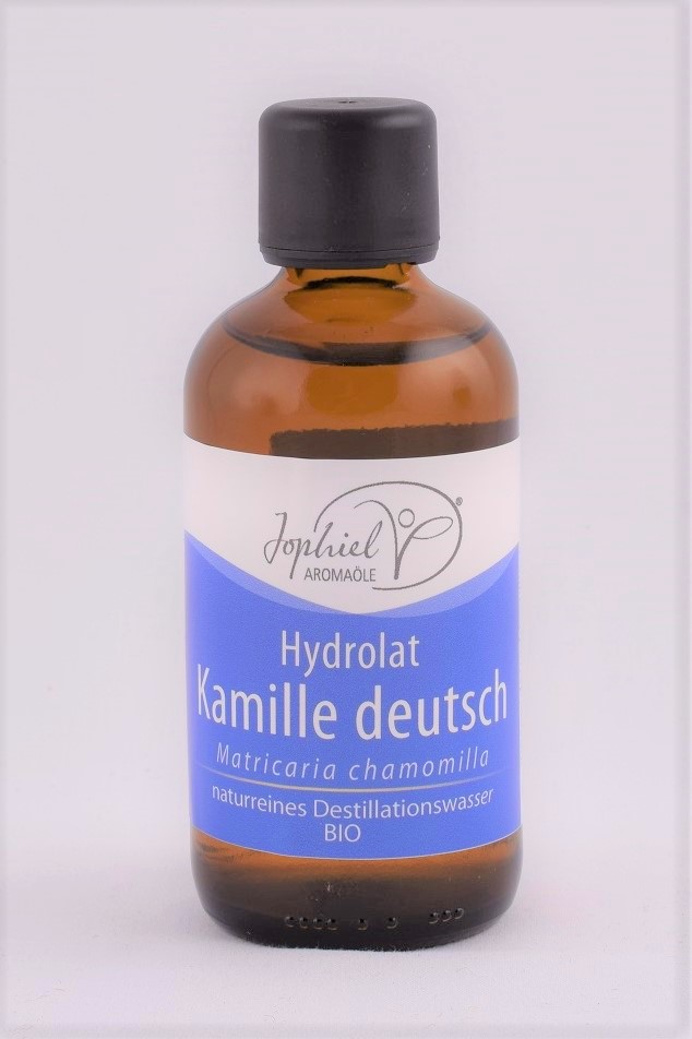 Kamille-Hydrolat deutsch ohne Zerstäuber Bio 100 ml Kamille-Hydrolat deutsch ohne Zerstäuber Bio 100 ml